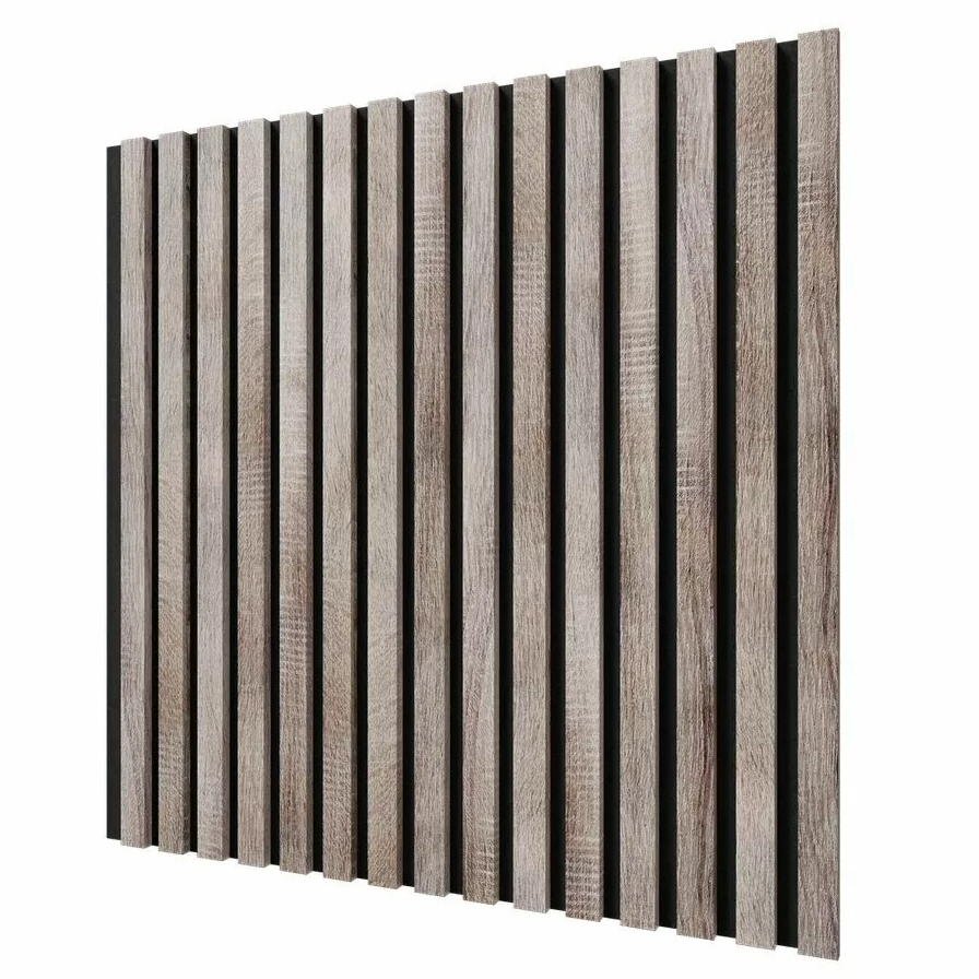 Панель акустическая. Дуб дымчатый